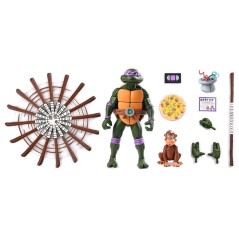 Figura Ultimate Donatello Comics Tortugas Ninja 18cm