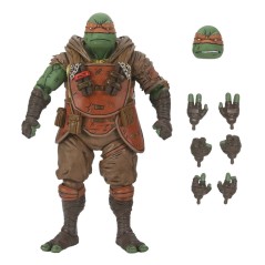 Figura Ultimate Flashback Michelangelo Teenage Mutant The Last Ronin Tortugas Ninja 18cm