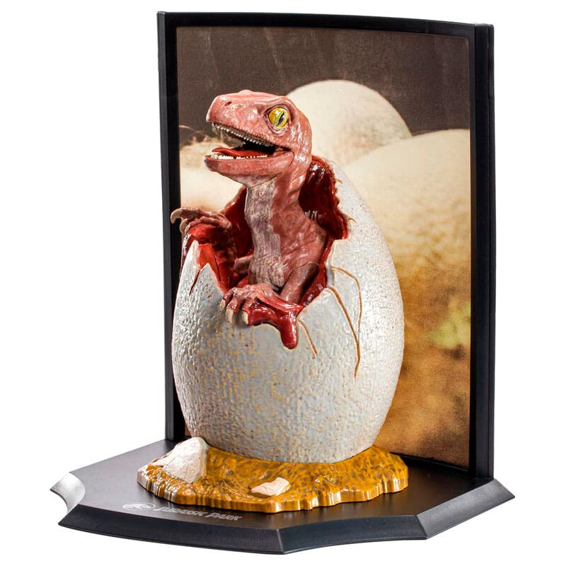 Estatua Raptor Egg Jurassic Park 12cm