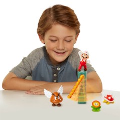 Blister diorama Castillo de Lava Super Mario Nintendo sólo 24.95€