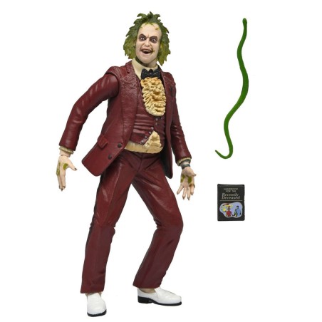 Figura Beetlejuice 1988 Red Tuxedo Beetlejuice 18cm