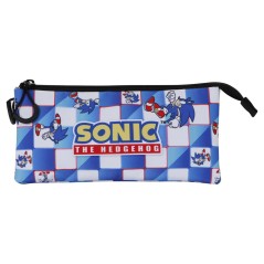 Portatodo Blue Lay Sonic The Hedgehog triple sólo 12.95€