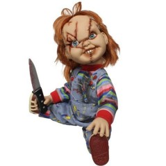 Figura Chucky El Muñeco Diabolico parlante 38cm