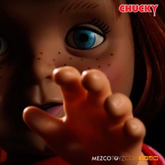 Figura articulada parlante Muñeco Diabolico Chucky 38cm