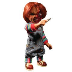 Figura Chucky El Muñeco Diabolico 3 Cara Pizza parlante 38cm ingles