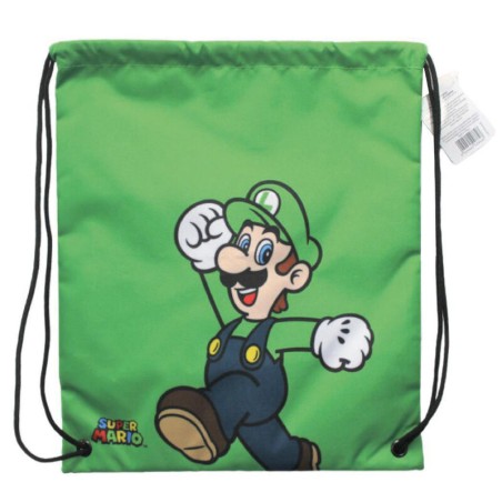 Saco Luigi Super Mario Bros Nintendo 40cm