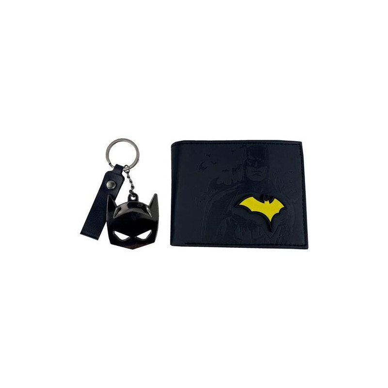 Set cartera + llavero Batman DC Comics