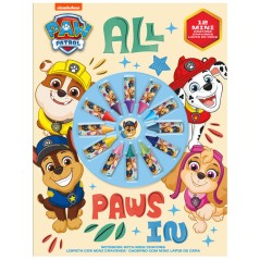 Cuaderno + pegatinas Patrulla Canina