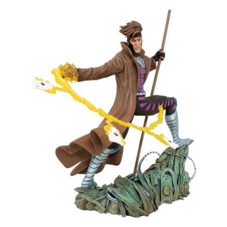 Estatua Gambit Marvel Comic Gallery 25cm