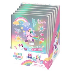 Set papeleria cuaderno + pegatinas Sweet Dreams sólo 9.95€