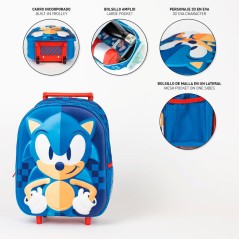 Trolley 3D Sonic the Hedgehog 31cm sólo 22.95€