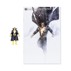 Figura Black Adam + Comic Endgless DC Comics 7cm