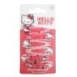 Blister 6 horquillas Hello Kitty