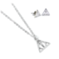 Set Colgante y pendientes Reliquias de la Muerte Harry Potter