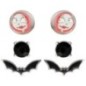 Set 3 Pares de pendientes Pesadilla Antes de Navidad Disney