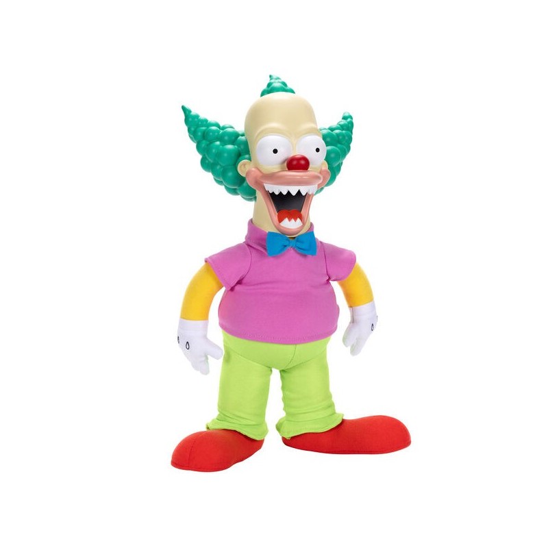Muñeco parlante Krusty El Payaso Los Simpsons ingles 44cm