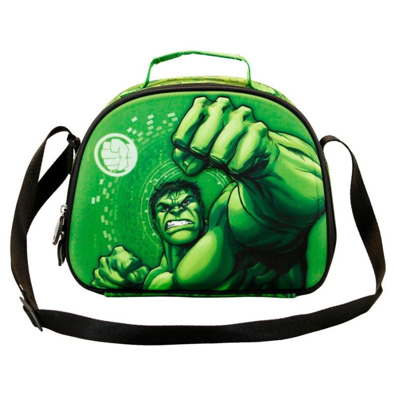Bolsa portameriendas 3D Fist Hulk Marvel
