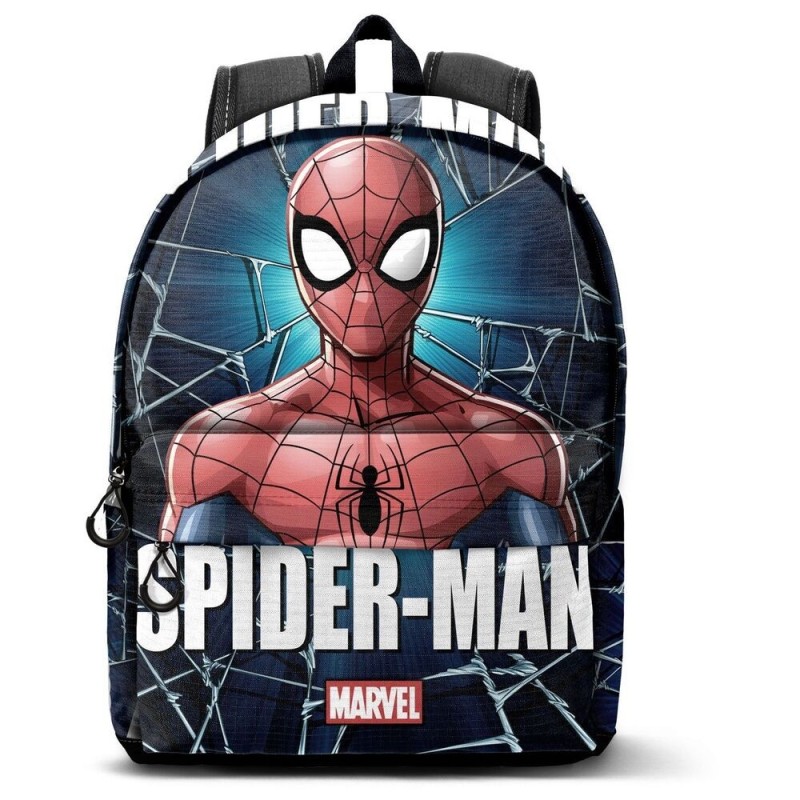 Mochila Maximum Spiderman Marvel 44cm adaptable