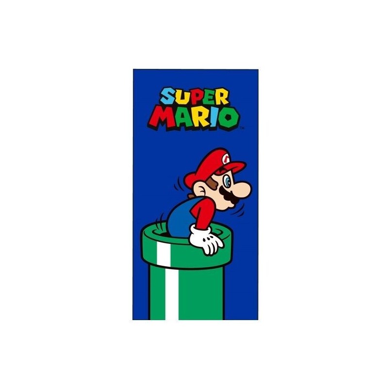 Toalla Super Mario Bros microfibra