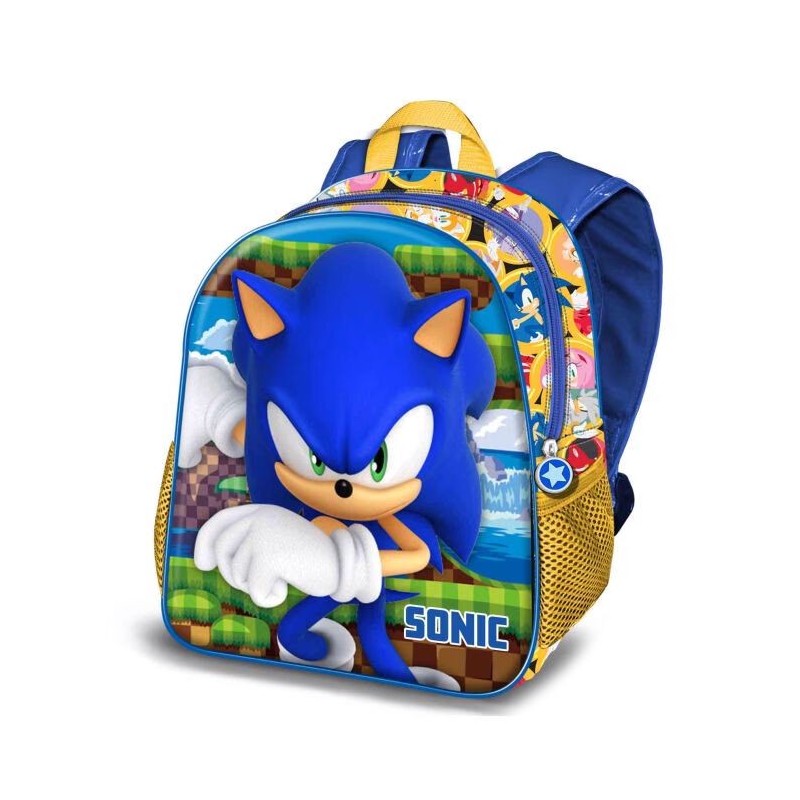 Mochila 3D Game Sonic the Hedgehog 31cm