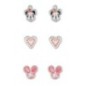 Set 3 Pares de pendientes Navidad Mickey Disney