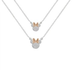 Set 2 Colgantes mama + hija Minnie Disney