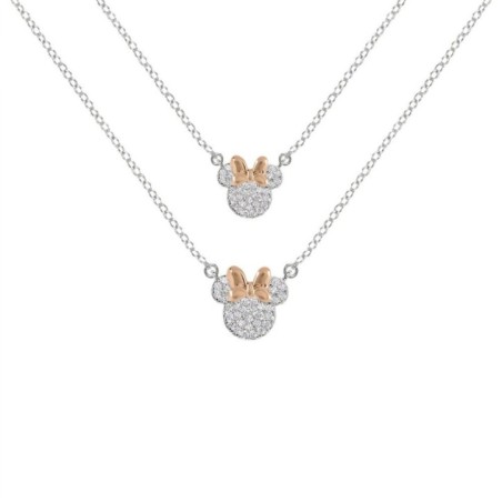 Set 2 Colgantes mama + hija Minnie Disney