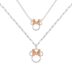 Set 2 Colgantes mama + hija Minnie Disney