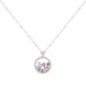 Colgante Mickey & Minnie Disney plata