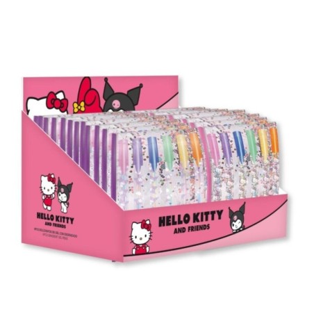 Blister 6 boligrafos gel Hello Kitty surtido