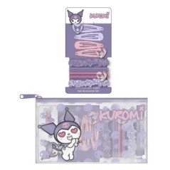 Set accesorios pelo Kuromi Hello Kitty