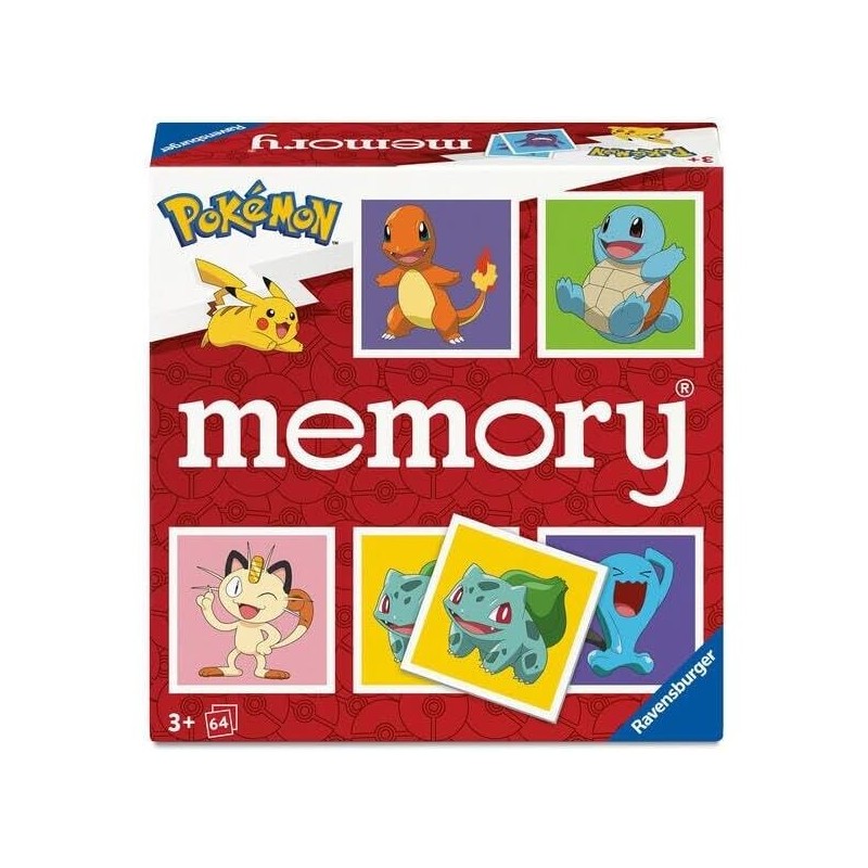 Juego Memory Pokemon