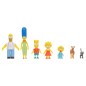 Blister 7 figuras Famila Los Simpsons 6cm