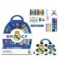 Set papeleria coloreable Real Madrid 50pzs