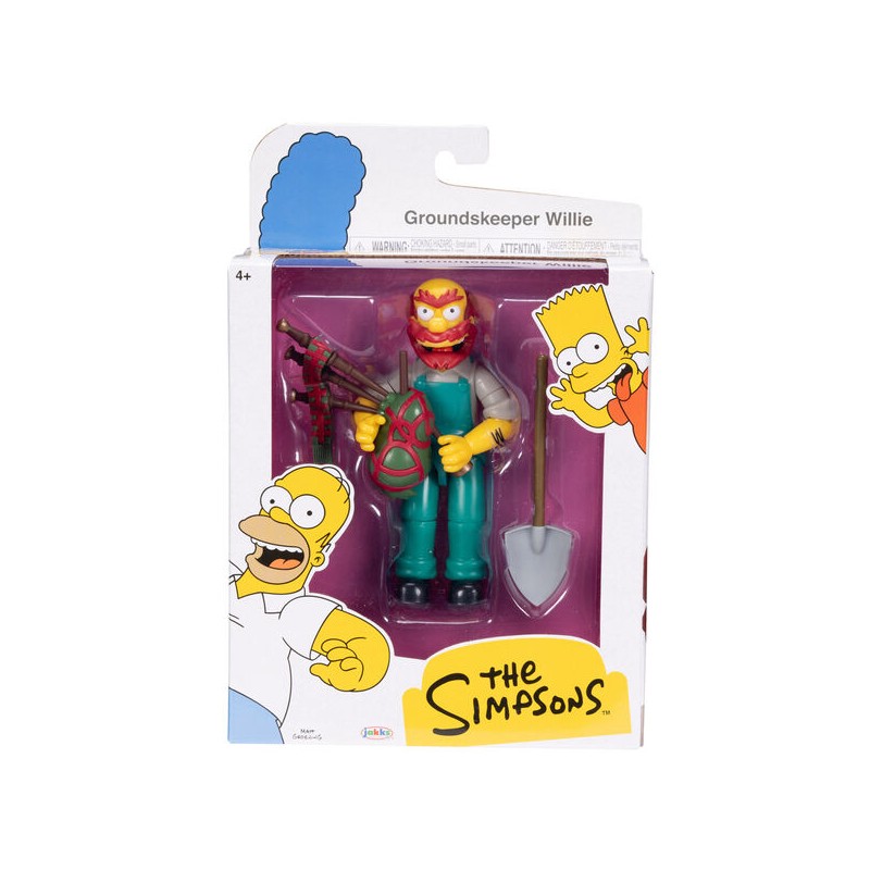 Figura Willie Groundskeeper Los Simpsons 13cm