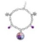 Pulsera charm Frozen Disney plata