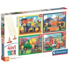 Puzzle Ocupado en el Trabajo 12+16+20+24pzs