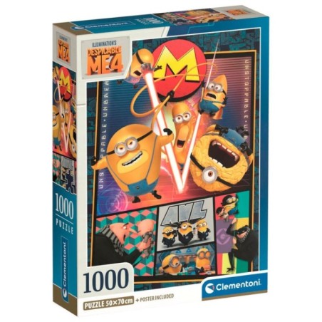 Puzzle Gru Mi Villano Favorito 4 1000pzs