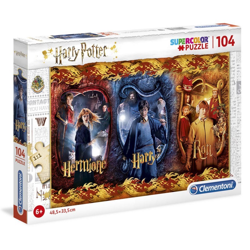 Puzzle Harry. Ron y Hermione Harry Potter 104pz