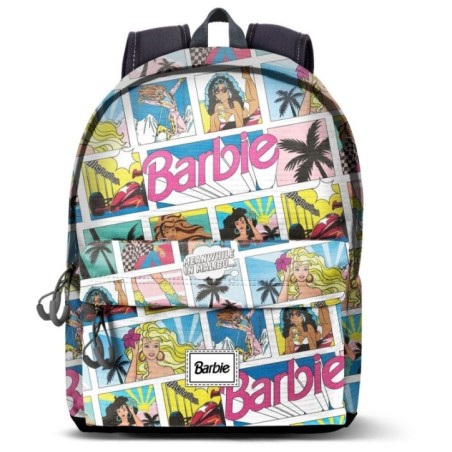 Mochila Comic Barbie 44cm adaptable