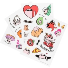 Set pegatinas reutilizables Ketnipz
