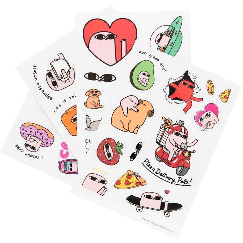 Set pegatinas reutilizables Ketnipz