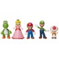 Blister 5 figuras Super Mario Nintendo 6cm