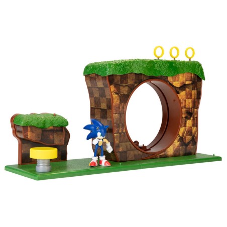 Playset La Colina Verde Sonic The Hedgehog