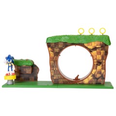 Playset La Colina Verde Sonic The Hedgehog