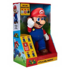 Figura interactiva ingles Its A Me Mario Super Mario Nintendo 36cm