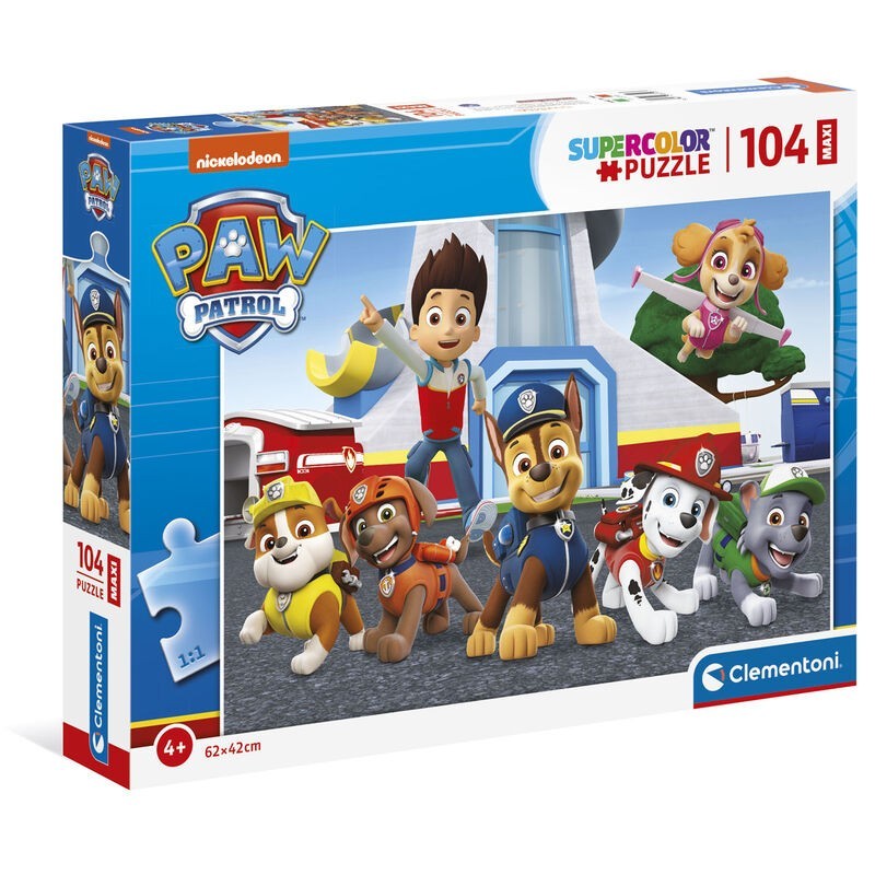 Puzzle Maxi Patrulla Canina Paw Patrol 104pzs