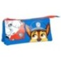 Portatodo Patrulla Canina Paw Patrol triple