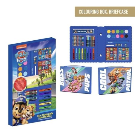 Set papeleria coloreable Patrulla Canina Paw Patrol
