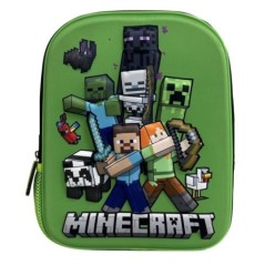Mochila 3D Minecraft 29cm